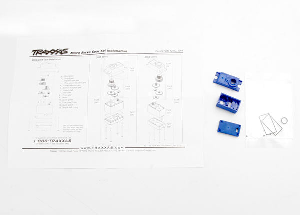 Traxxas 2063 Case with Gasket for 2065 Waterproof Servo