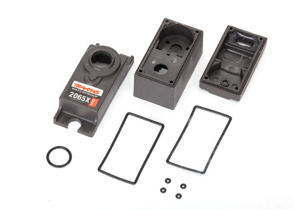 Traxxas 2063X Case with Gasket for 2065X Metal Gear Waterproof Servo