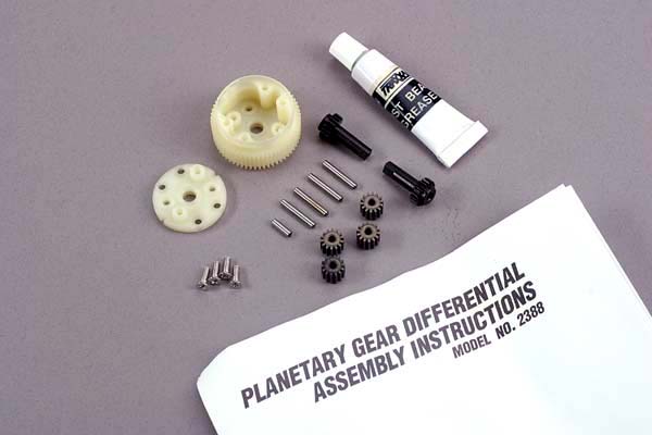 Traxxas 2388 Planetary  Differential Complete Gear Set