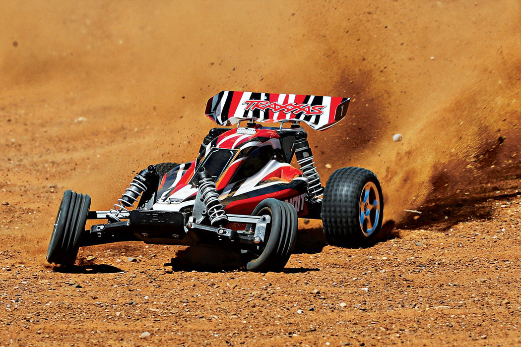 Traxxas 24054-1 Bandit 1/10 Scale RTR Off-Road Extreme Sport Electric Buggy Red X