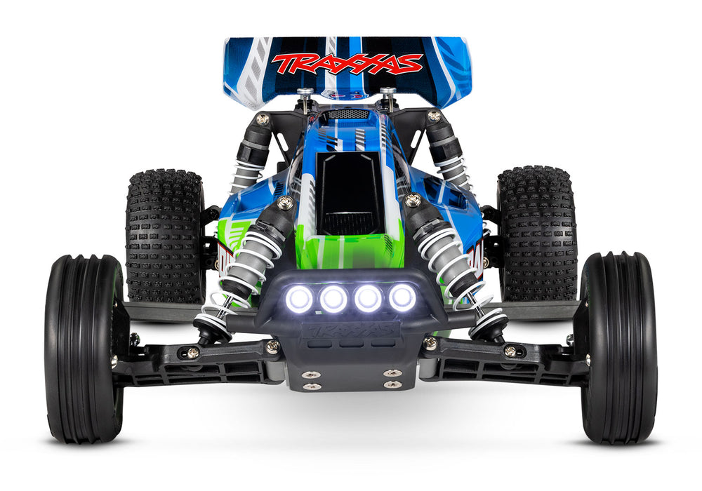 Traxxas 24054-61 XL-5 Brushed 2WD Bandit 1/10 RTR Off-Road Electric Buggy with LED Lights - Green