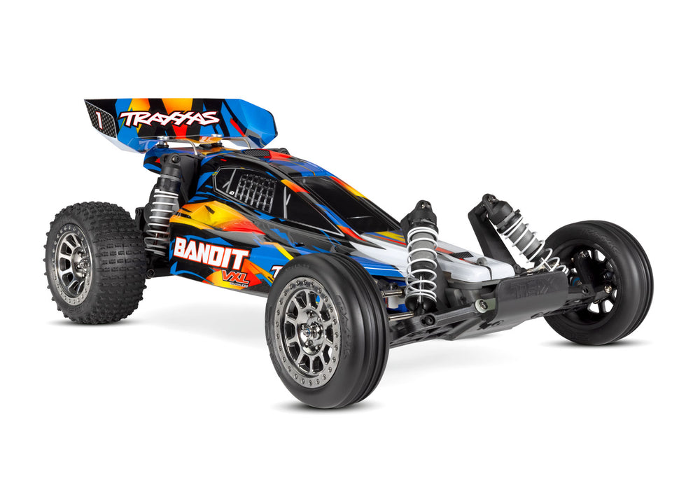 Traxxas 24076-74 2WD Bandit 1/10 RTR VXL with 272R Transmission Off Road Buggy Blue
