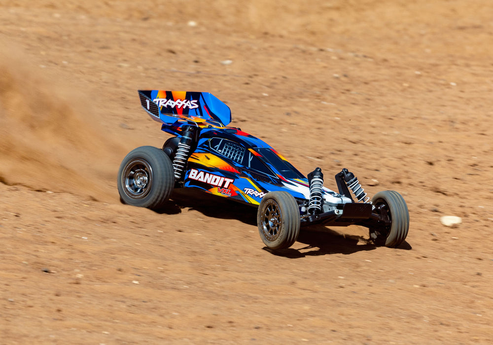 Traxxas 24076-74 2WD Bandit 1/10 RTR VXL with 272R Transmission Off Road Buggy Blue