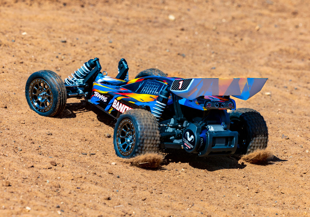 Traxxas 24076-74 2WD Bandit 1/10 RTR VXL with 272R Transmission Off Road Buggy Blue