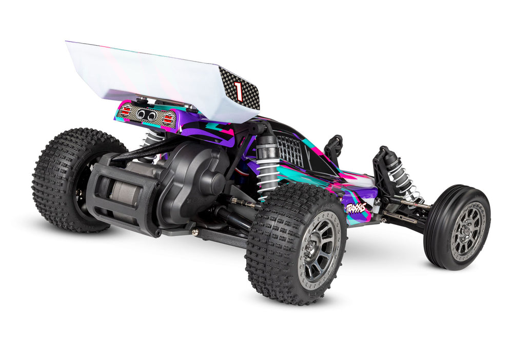 Traxxas 24076-74 2WD Bandit 1/10 RTR VXL with 272R Transmission Off Road Buggy Purple