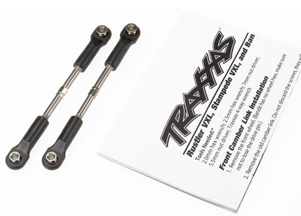 Traxxas 2445 55mm Turnbuckles and Toe Links Stock for Bandit