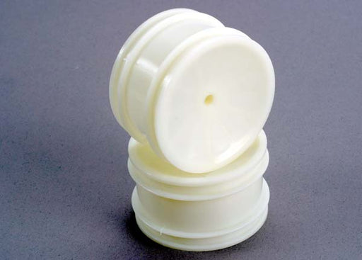 Traxxas 2474 White Dish Wheels for Bandit Rear 1 Pair