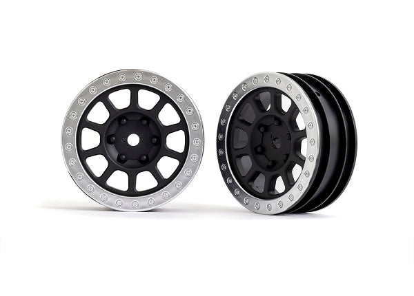 Traxxas 2481 2.2" Graphite Gray Satin Wheels for Bandit Front 1 Pair