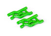 Traxxas 2531G Green Heavy Duty Front Suspension A-Arms for Drag Slash