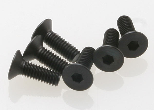 Traxxas 2542 4x12mm Countersunk Machine Screw Hex Drive 6 Pack