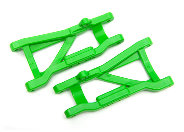 Traxxas 2555G Green Heavy Duty Rear Suspension Arms for 2WD Slash Raptor