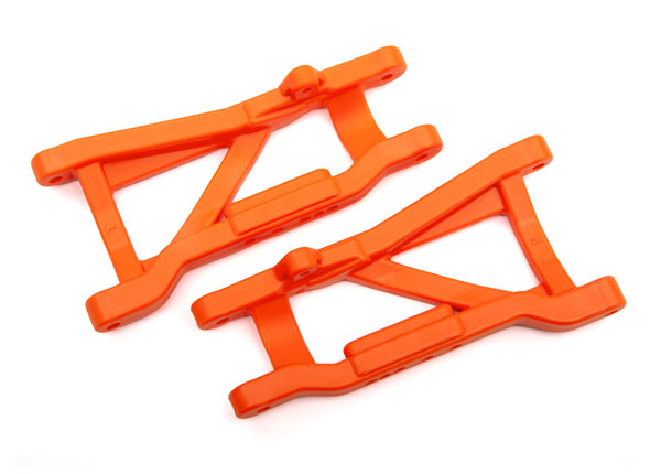 Traxxas 2555T Orange Heavy Duty Rear Suspension Arms for 2WD Slash Raptor