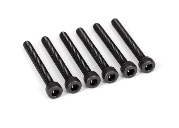 Traxxas 2581X 3x25mm Cap Head Machine Screw Hex Drive 6 Pack