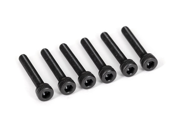 Traxxas 2583X 3x18mm Cap Head Machine Screw Hex Drive 6 Pack