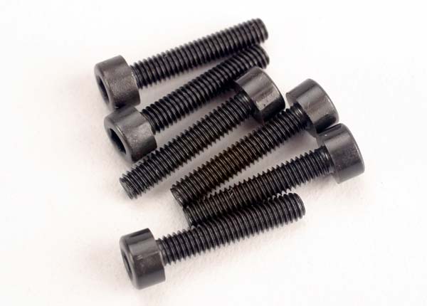 Traxxas 2586 3x15mm Cap Head Machine Screw Hex Drive 6 Pack