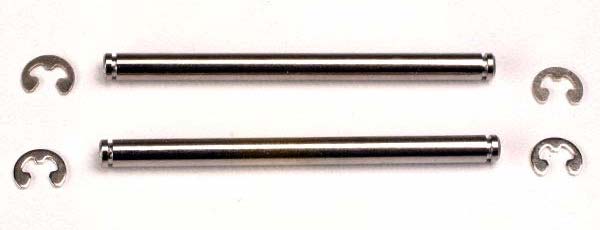 Traxxas 2640 Chrome Suspension Pins 44mm for 2WD Vehicles