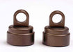 Traxxas 2667 Black Big Bore Shock Caps 2 Pack