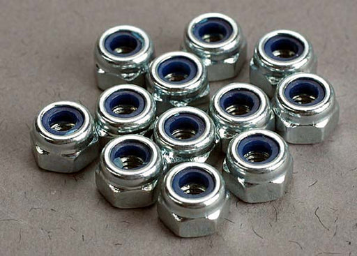 Traxxas 2745 Nylon Locking Nuts 3mm 12 Pack