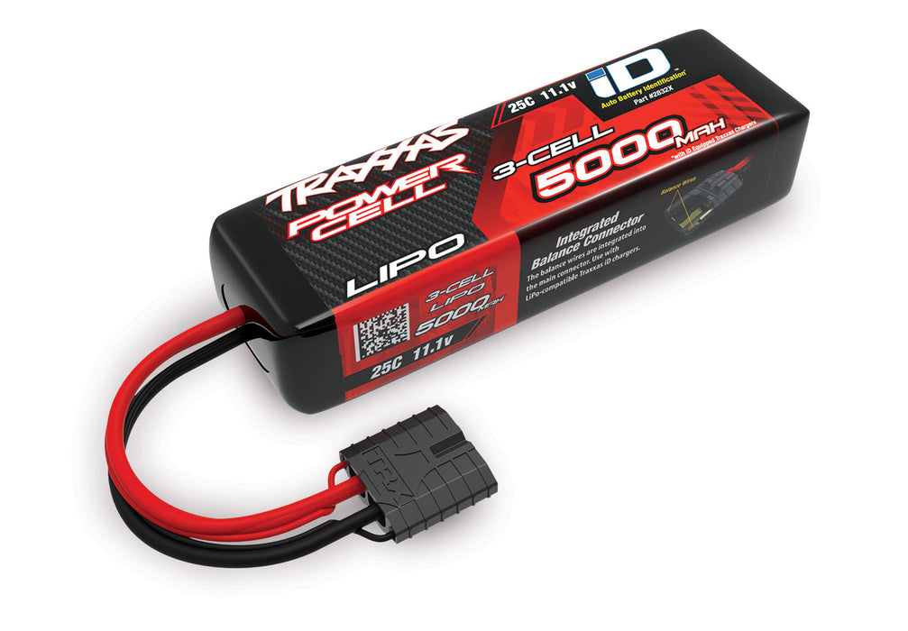 Traxxas 2832X 3S 11.1V 5000mAh 25C Power Cell LiPo Battery (Not for use in XL-5 models)