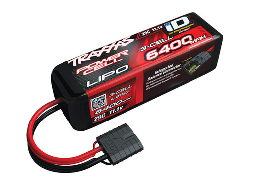 Traxxas 2857X 3S 11.1V 6400mAh 25C Power Cell LiPo Battery (Not for use in XL-5 Models)
