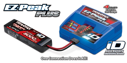 Traxxas 2970 EZ-Peak Plus Fast RC Battery Charger with iD for LiPo and NiMH (4 amp)