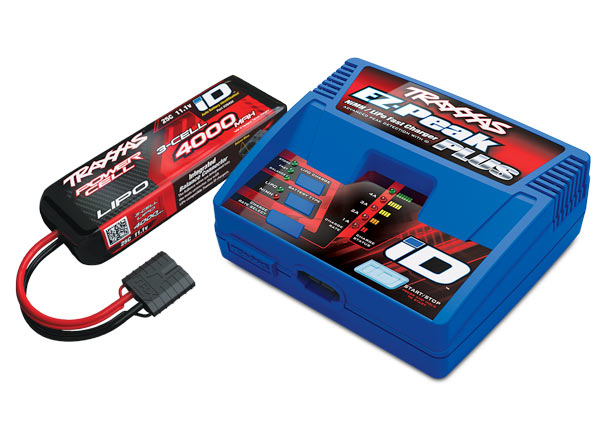 Traxxas 2994 Battery and Charger Completer Pack (11.1V 4000mAh 3S LiPo and Charger VXL ONLY)
