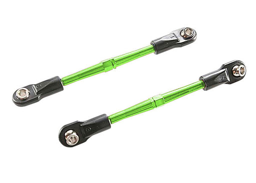 Traxxas 3139G Aluminum Turnbuckles Green Anodized with Toe Links 59mm