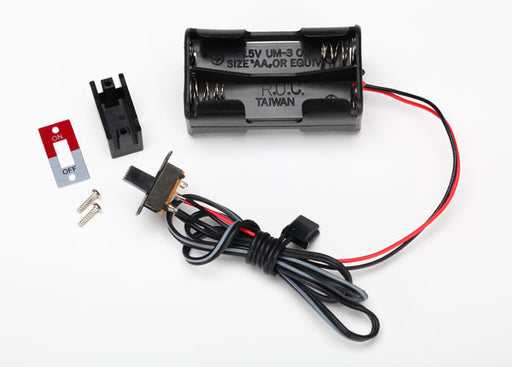 Traxxas 3170X 4 AA Battery Holder with On Off Switch