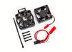 Traxxas 3476 Cooling Fan Kit with Shroud for Velineon VLX-6s 2000Kv Motor