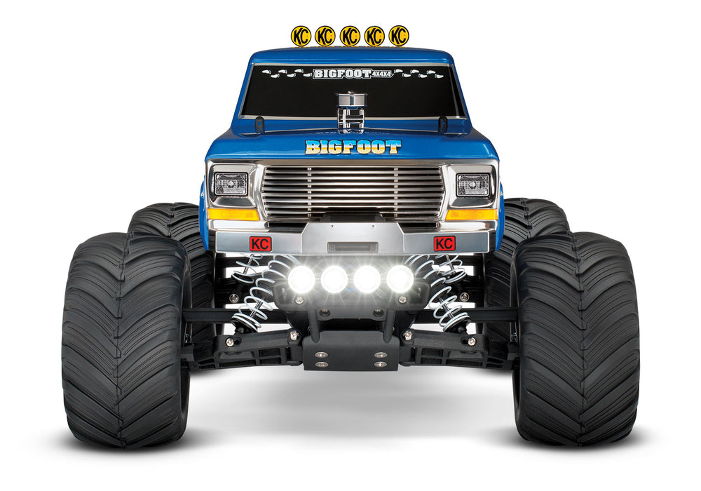 Traxxas 36034-61 XL-5 Brushed 2WD 1/10 BIGFOOT Classic  RTR Monster Truck with LED Lights