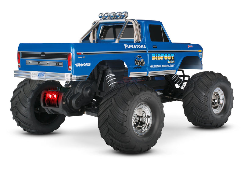 Traxxas 36034-61 XL-5 Brushed 2WD 1/10 BIGFOOT Classic  RTR Monster Truck with LED Lights
