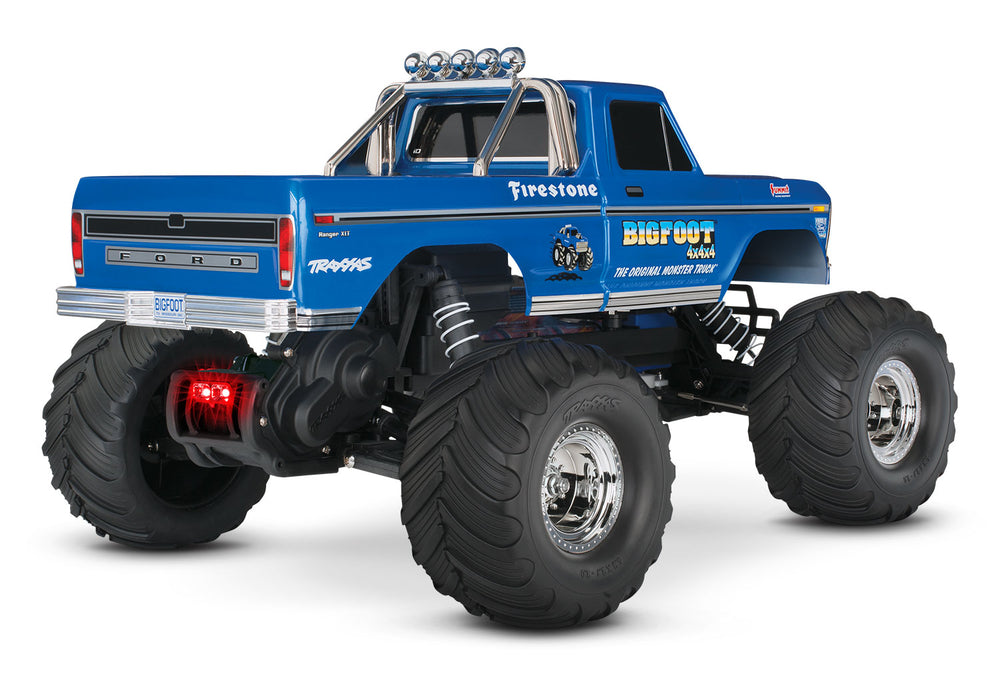 Traxxas 36034-61 XL-5 Brushed 2WD 1/10 BIGFOOT Classic  RTR Monster Truck with LED Lights