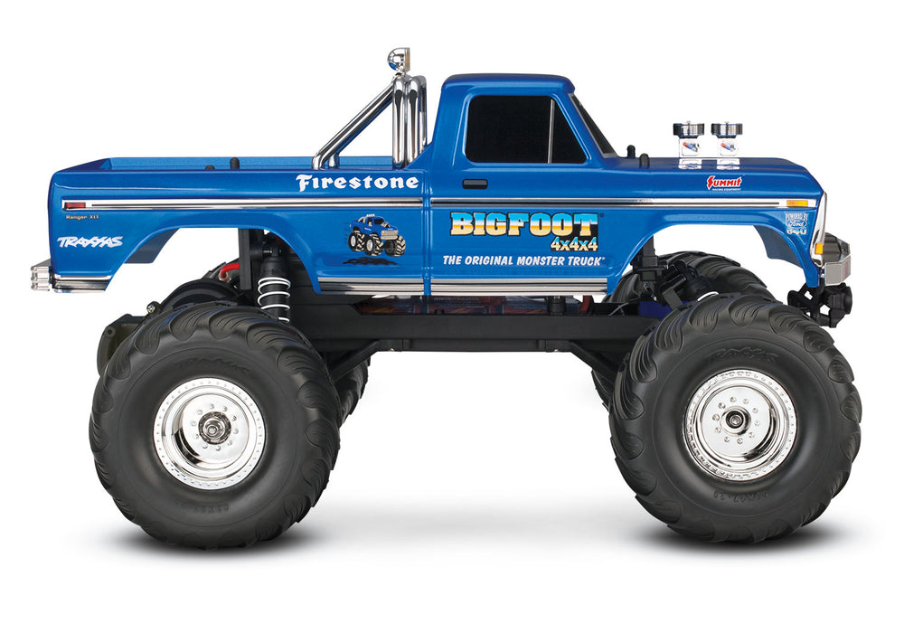 Traxxas 36034-61 XL-5 Brushed 2WD 1/10 BIGFOOT Classic  RTR Monster Truck with LED Lights