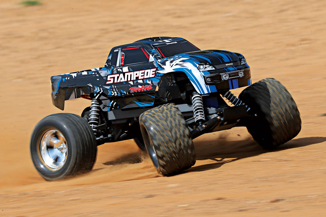 Traxxas 36054-1 Stampede 1/10 Scale RTR 2WD Monster Truck BLUE X