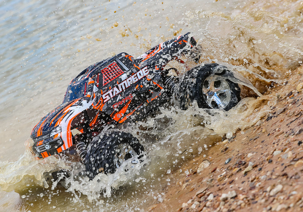 Traxxas 36054-1 Stampede 1/10 Scale RTR 2WD Monster Truck Orange