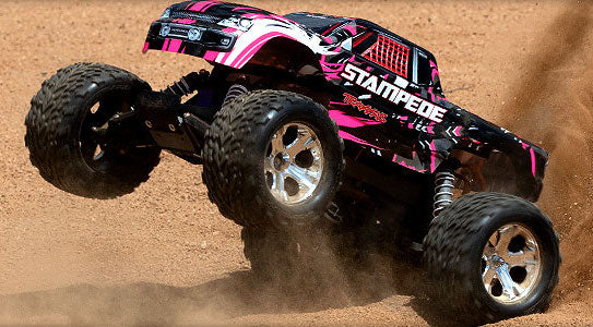 Traxxas 36054-1 Stampede 1/10 Scale RTR 2WD Monster Truck PINK X 