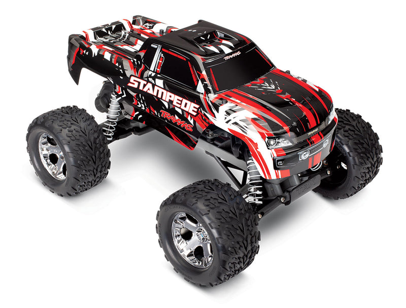 Traxxas 36054-1 Stampede 1/10 Scale RTR 2WD Monster Truck Red X