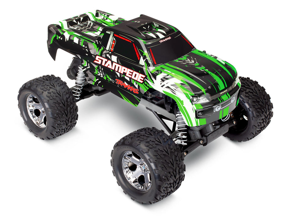 Traxxas 36054-4 Stampede 1/10 Scale RTR 2WD Monster Truck Green