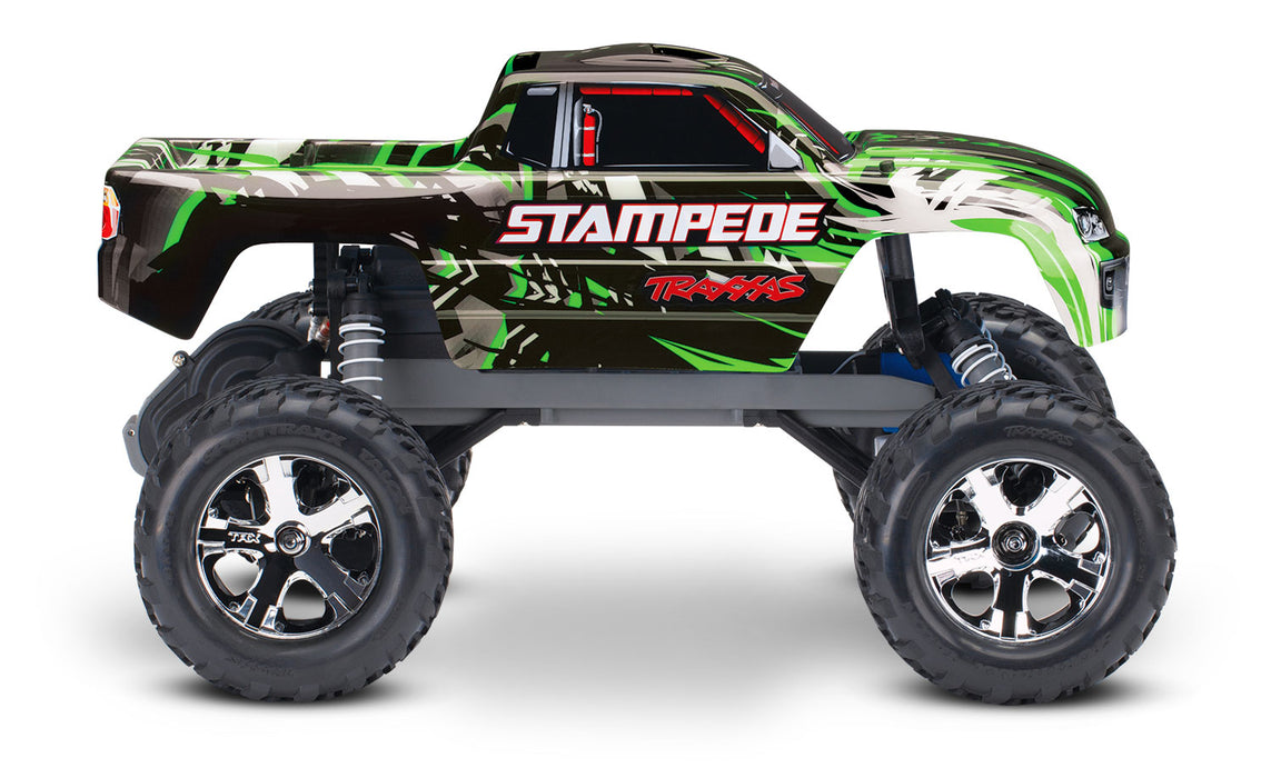 Traxxas 36054-4 Stampede 1/10 Scale RTR 2WD Monster Truck Green