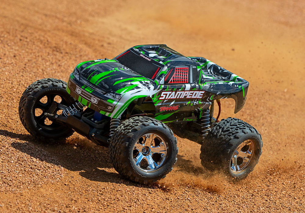 Traxxas 36054-4 Stampede 1/10 Scale RTR 2WD Monster Truck Green