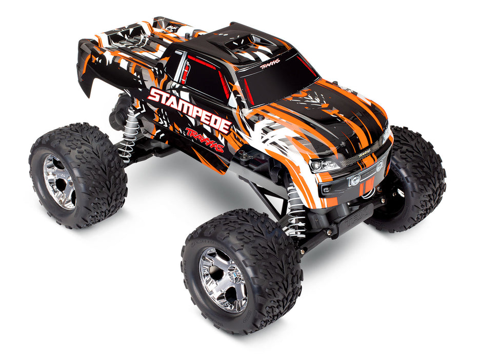 Traxxas 36054-4 Stampede 1/10 Scale RTR 2WD Monster Truck Orange