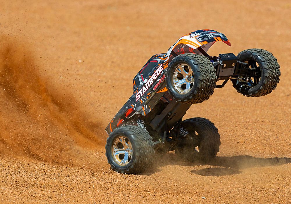 Traxxas 36054-4 Stampede 1/10 Scale RTR 2WD Monster Truck Orange