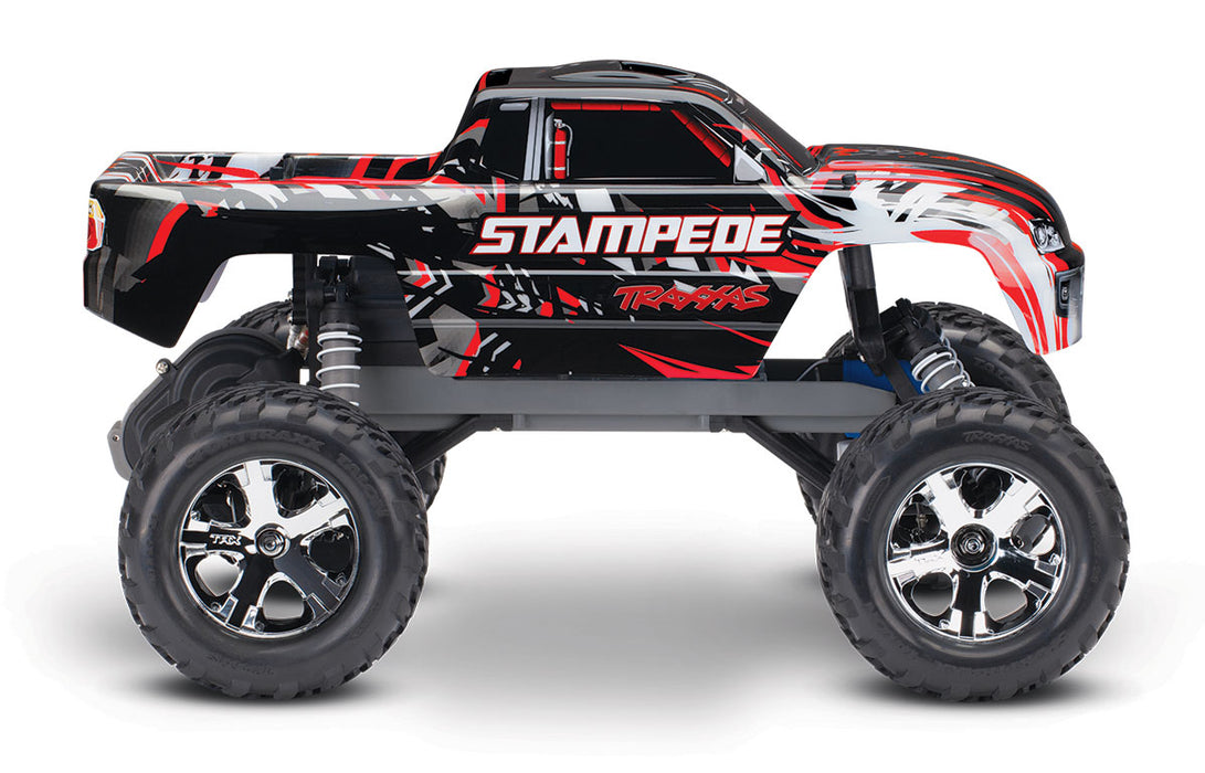 Traxxas 36054-4 Stampede 1/10 Scale RTR 2WD Monster Truck Red