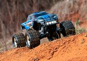 Traxxas 36054-4 1/10 XL-5 Brushed 2WD Stampede  RTR Monster Truck with LED Lights - Blue