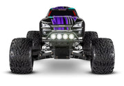 Traxxas 36054-4 1/10 XL-5 Brushed 2WD Stampede  RTR Monster Truck with LED Lights - Purple