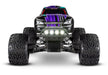 Traxxas 36054-4 1/10 XL-5 Brushed 2WD Stampede  RTR Monster Truck with LED Lights - Purple