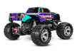 Traxxas 36054-4 1/10 XL-5 Brushed 2WD Stampede  RTR Monster Truck with LED Lights - Purple