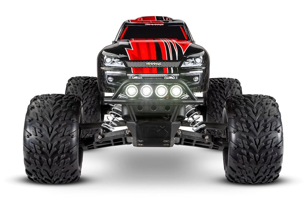 Traxxas 36054-4 1/10 XL-5 Brushed 2WD Stampede  RTR Monster Truck with LED Lights - Red