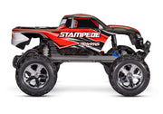 Traxxas 36054-4 1/10 XL-5 Brushed 2WD Stampede  RTR Monster Truck with LED Lights - Red