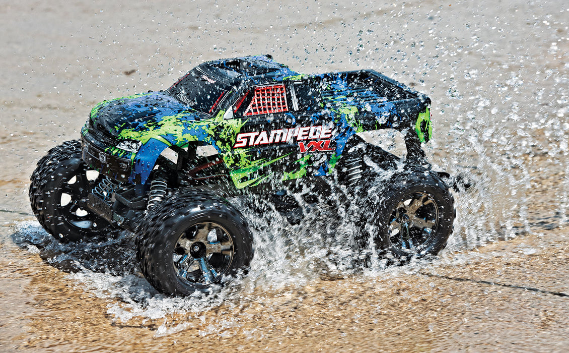 Traxxas 36076-4 Stampede VXL 2WD RTR Green